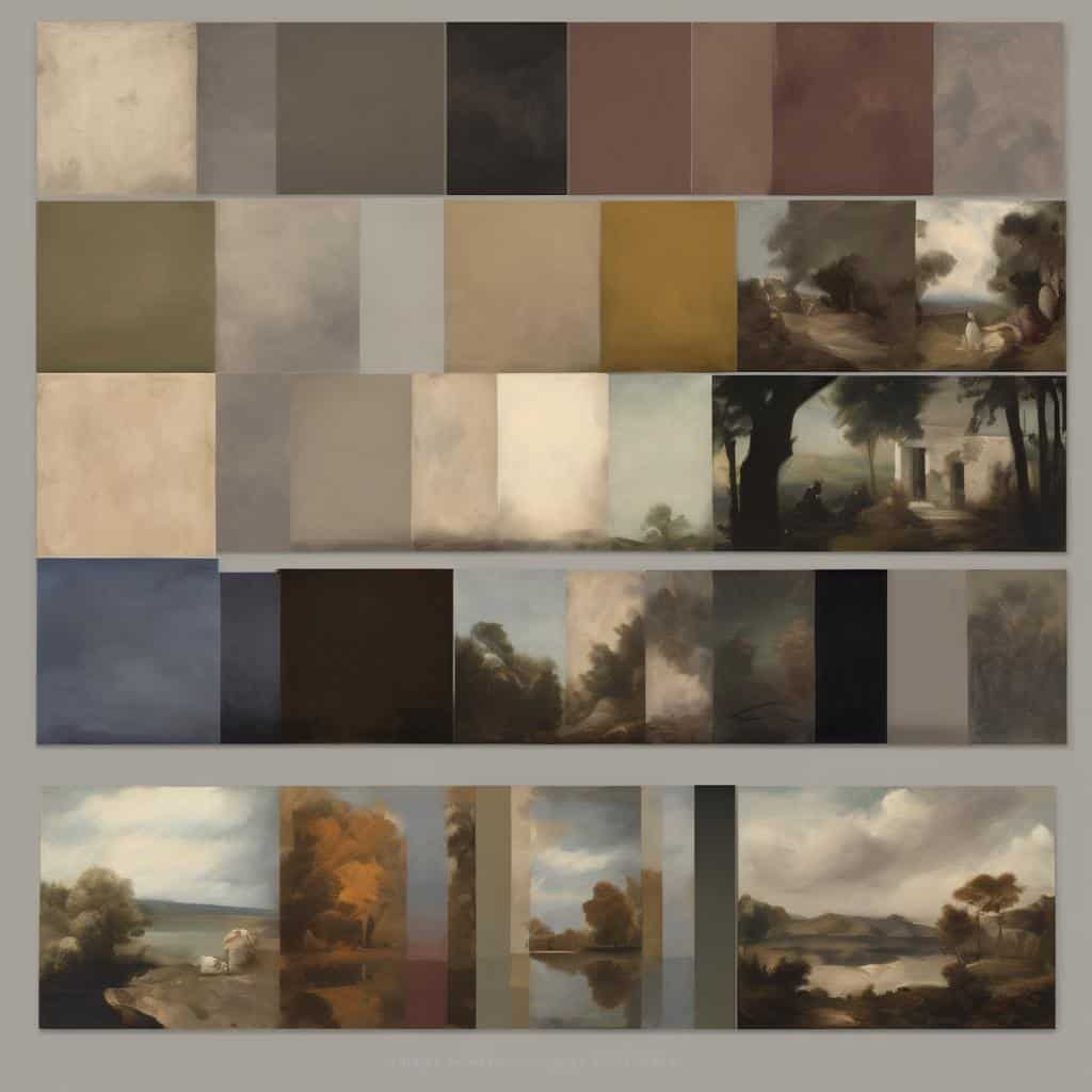 Ουρανογραφίες Ρομαντικών Ζωγράφων και τα Όραμά τους, φυσικά τοπία και σκοτεινά εικαστικά έργα.